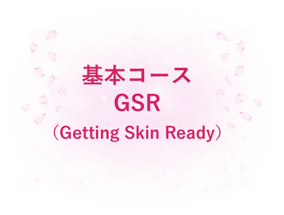 基本コース GSR （Getting Skin Ready）