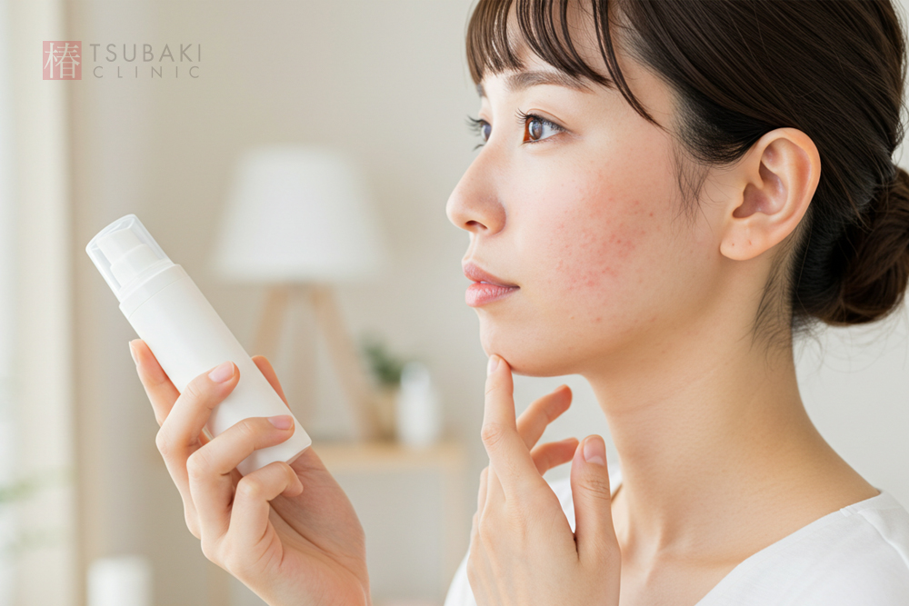 赤みが続く場合に考慮すべきスキンケア要素
