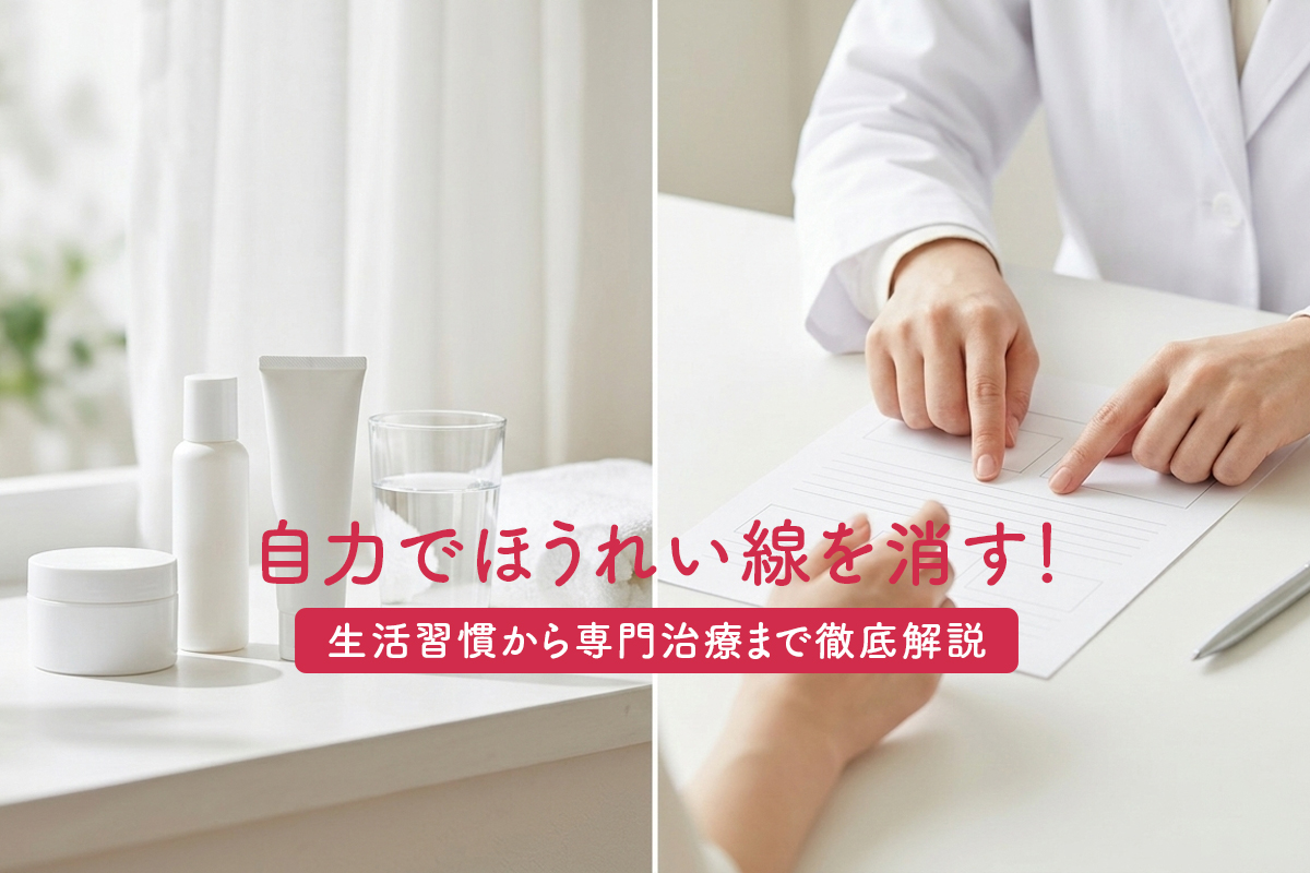 自力でほうれい線を消す！生活習慣から専門治療まで徹底解説