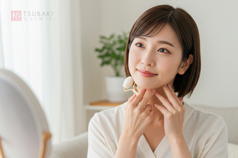無理なく取り入れられるフェイスラインケア方法