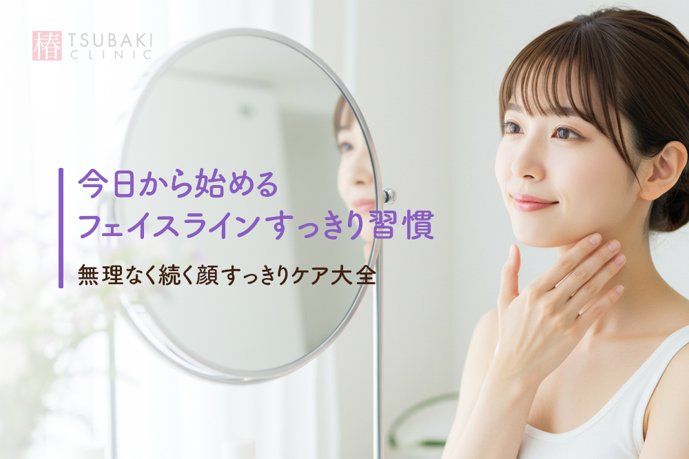今日から始めるフェイスラインすっきり習慣｜無理なく続く顔すっきりケア大全