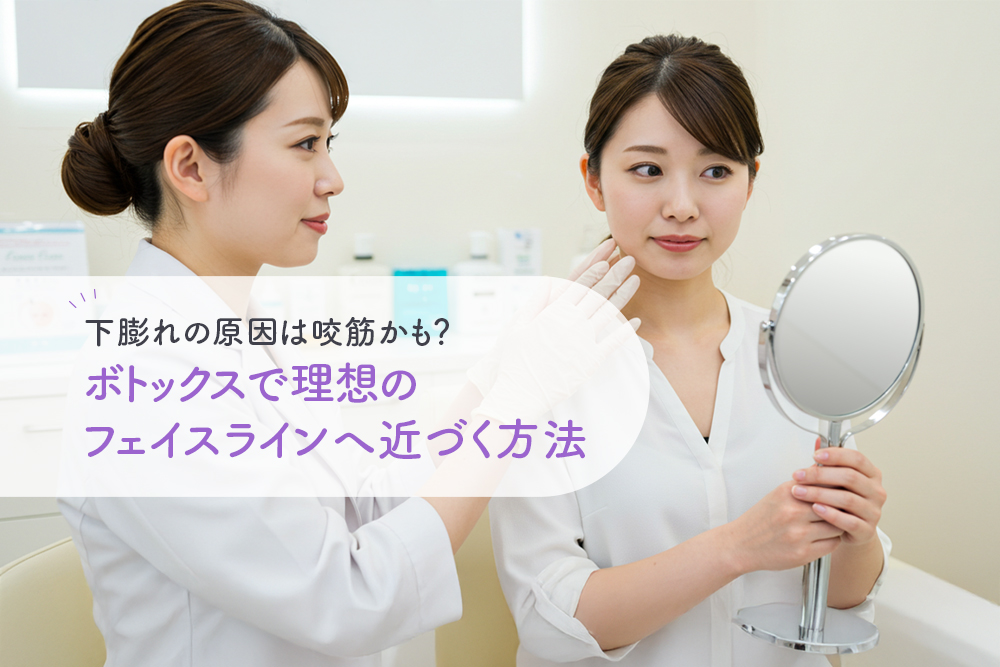 下膨れに悩む方必見 あなたの悩みは必ず解決できる