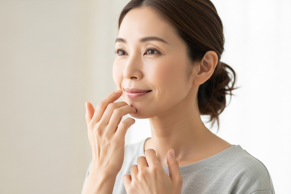 40代から始める手軽な口元シワケア