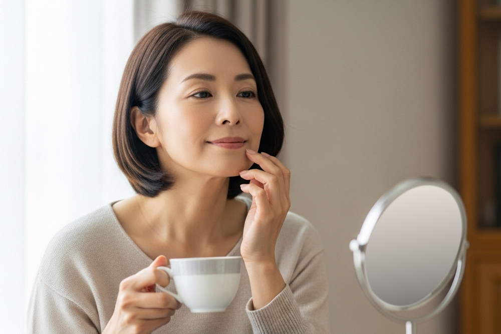 肌も気持ちも整えて口元の若々しさを取り戻す