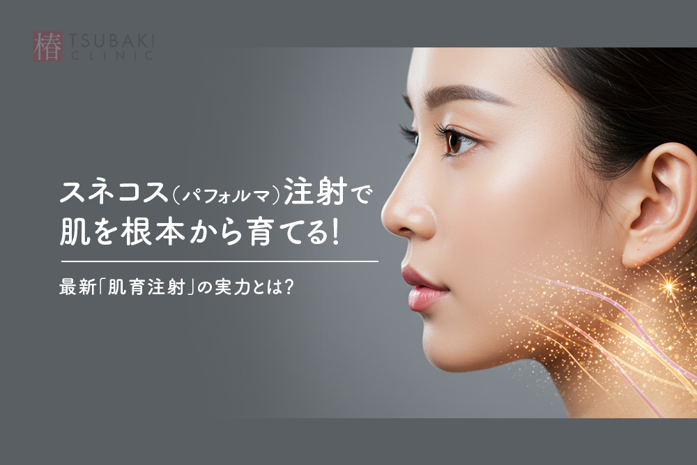スネコス（パフォルマ）注射で肌を根本から育てる！最新「肌育注射」の実力とは？