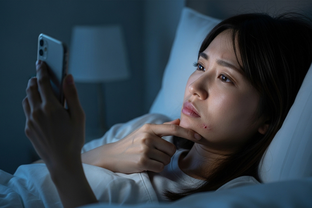 メンタル疲労が肌に届くまでの“見えない連鎖”