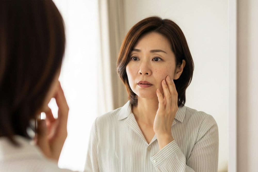 40代後半でも間に合う 長年のシミが濃くなる原因を整理