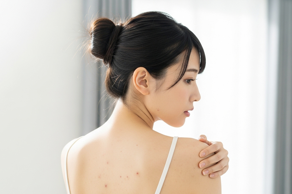 ストレス性の背中ニキビができる原因とは?