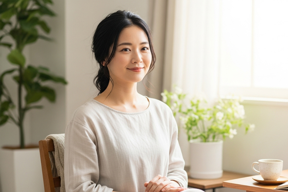 姿勢を整えることで得られる美容効果