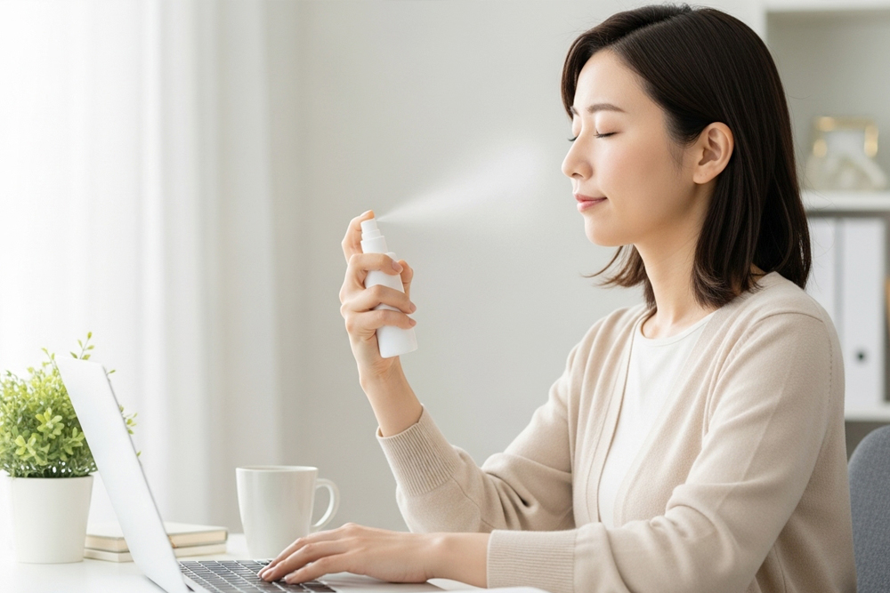 デスク環境とスキンケアで乾燥・テカリを同時にケア