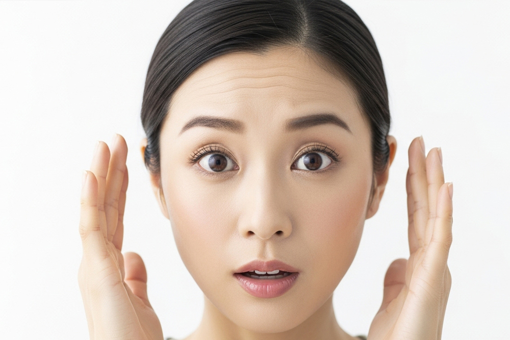 クセが生む額のシワ・こわばりとエイジングサイン