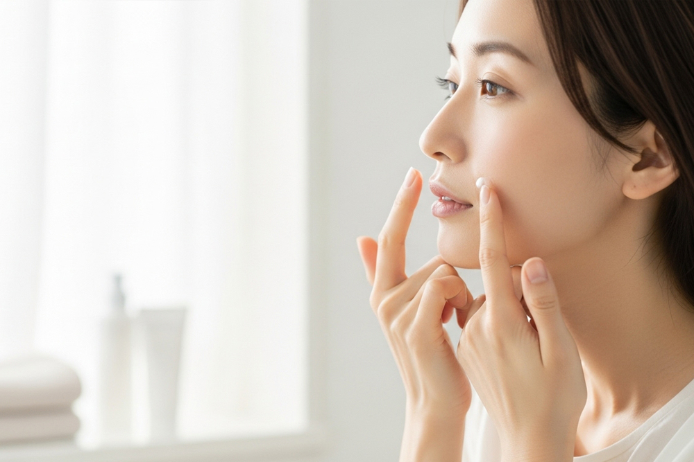 人中が長く見えるのをスキンケアで目立たせない工夫