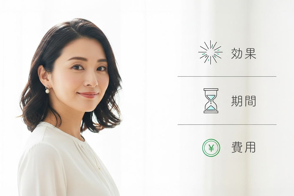 効果の目安・持続期間・費用まとめ