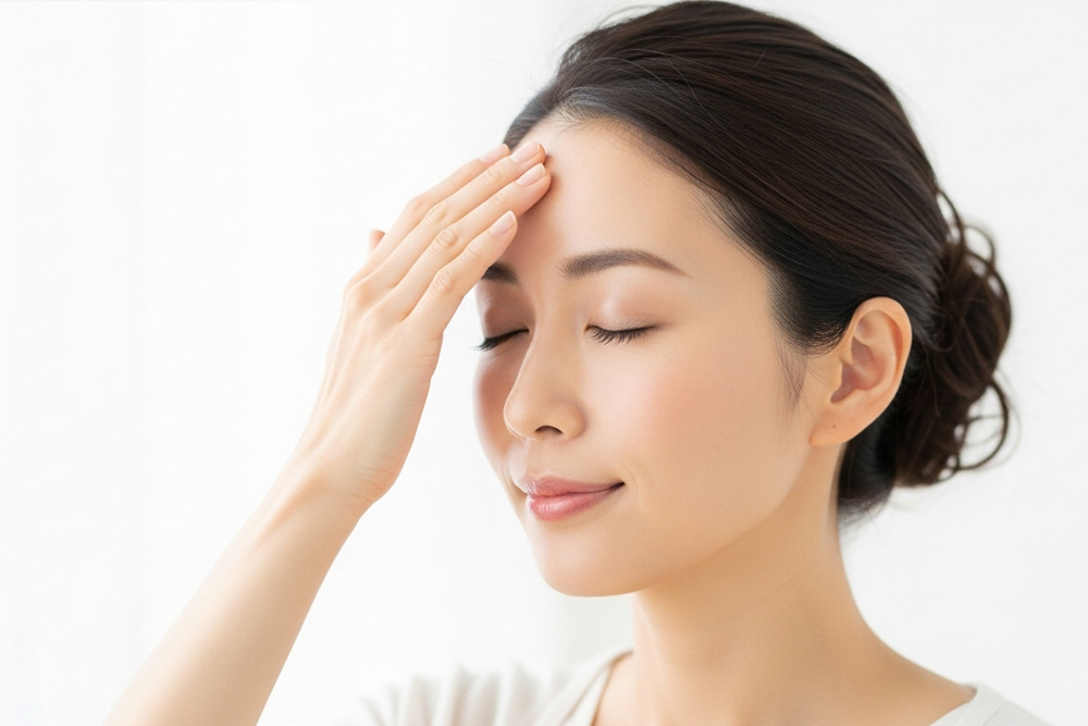 ストレス緩和が額のシワに与える影響とおすすめの方法