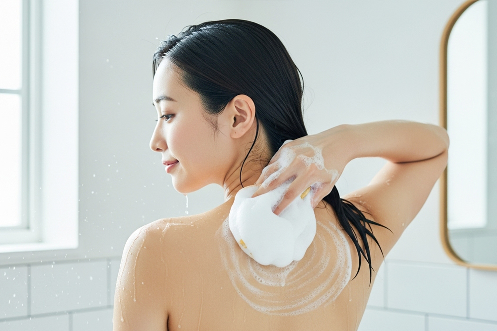 自宅でできる背中ニキビケア方法