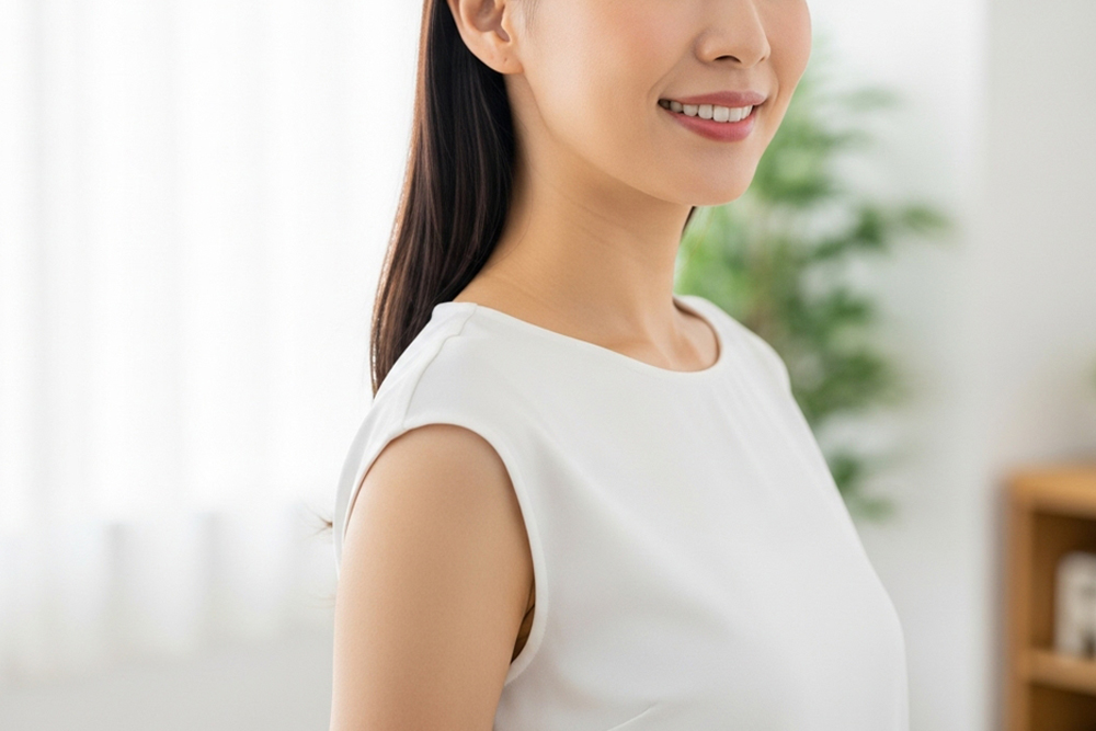 肩周りで第一印象はこんなに変わる！