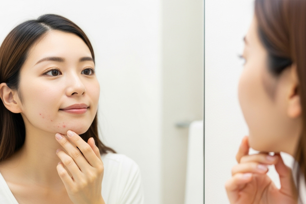 レチノールのa反応とニキビの見分け方|赤み・皮むけ・ポツポツの正体
