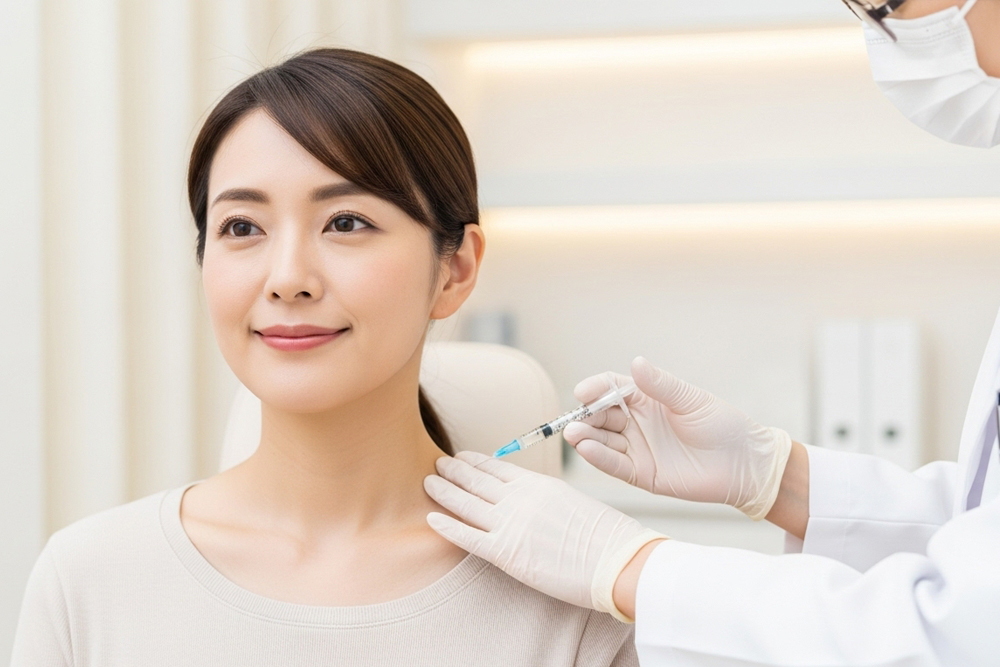 肩ボトックスで肩周りをすっきり整える