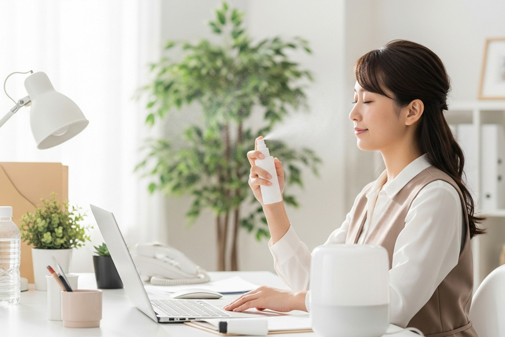 デスクでも続く“潤いを逃がさない習慣”