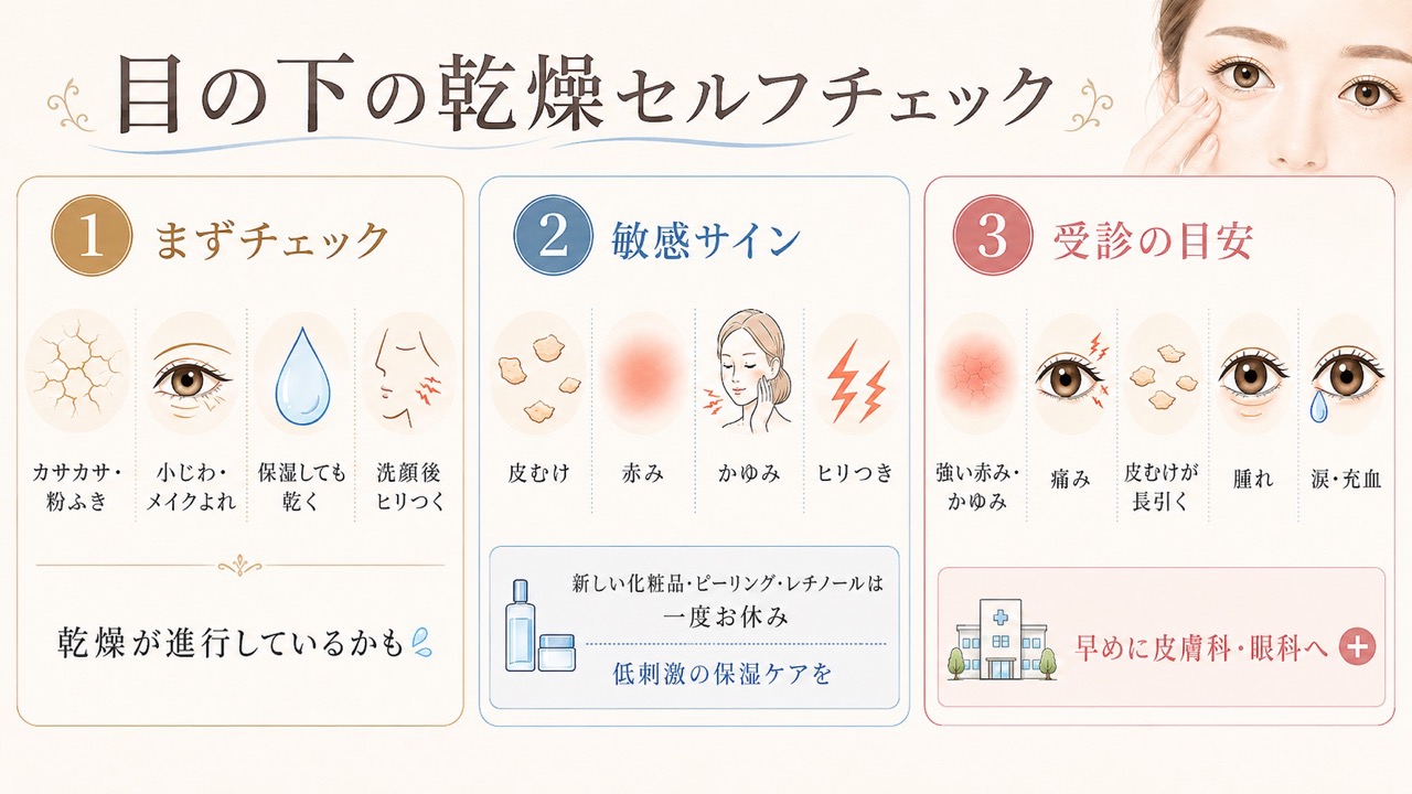 かさぶたが取れた後、2〜4週間後から6か月以降にかけて色素沈着が目立ち始め、1か月前後をピークに少しずつ薄くなっていく経過を5段階で示したイラスト。